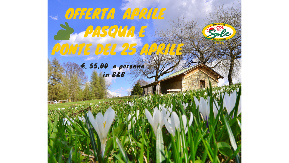 EASTER: The Col del Sole Bike Hotel awaits you fro